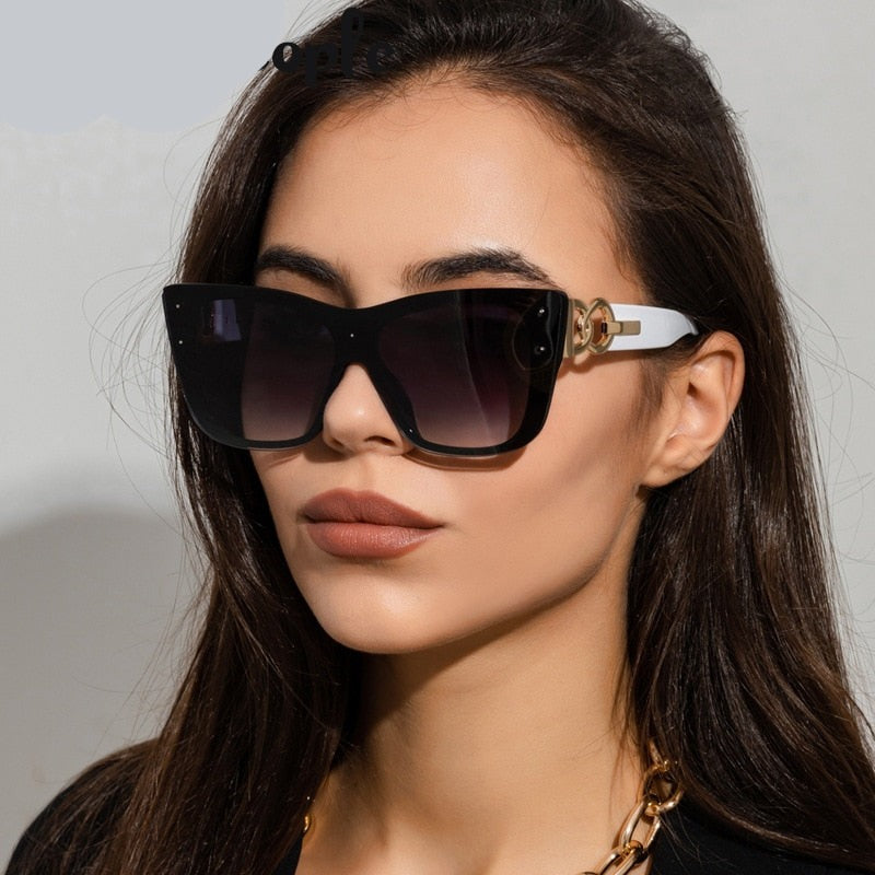 TEEK - Rimless Cattie Tint Sunglasses EYEGLASSES theteekdotcom   