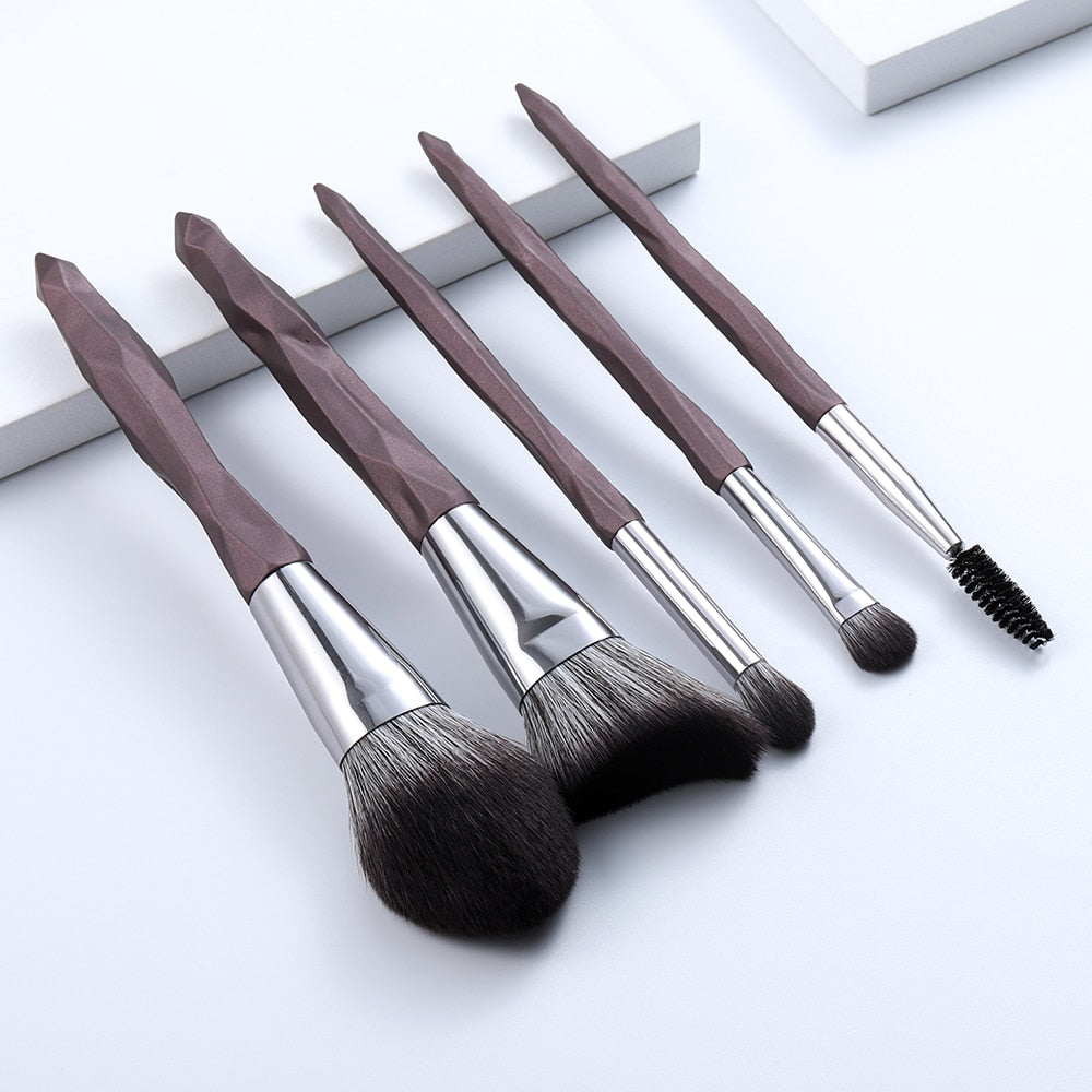 TEEK - Blue Makeup Candy Brush Set MAKEUP BRUSH theteekdotcom 5pcs  
