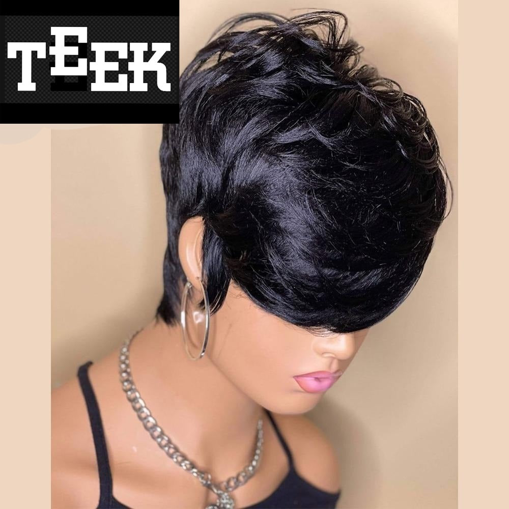 TEEK - Dark Tip Tapper Wig HAIR theteekdotcom 150% | Natural Color 1B  