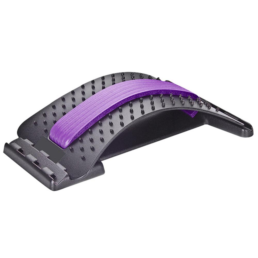 TEEK - 1pc Back Stretcher Lumbar Support BACK SUPPORT theteekdotcom purple  