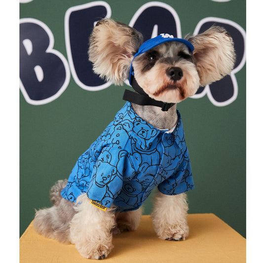 TEEK - Printed Fresh Dog Shirt PET SUPPLIES theteekdotcom Blue S 