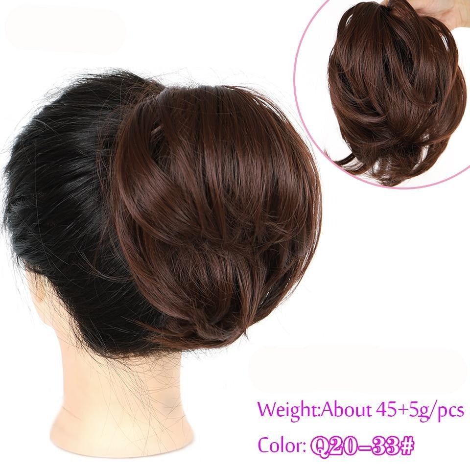 TEEK -Messy Straight Donut Hair Bow HAIR theteekdotcom 33  