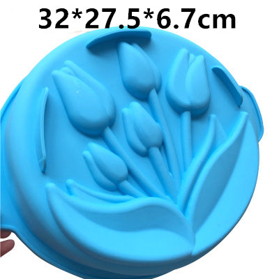 TEEK - Variety of Silicone Big Cake Molds HOME DECOR theteekdotcom   