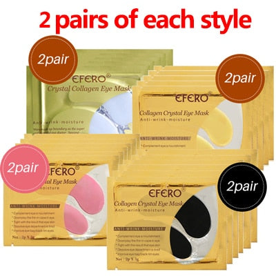 TEEK - Crystal Collagen Eye Patches FACIAL SUPPLIES theteekdotcom 8pair style 21  