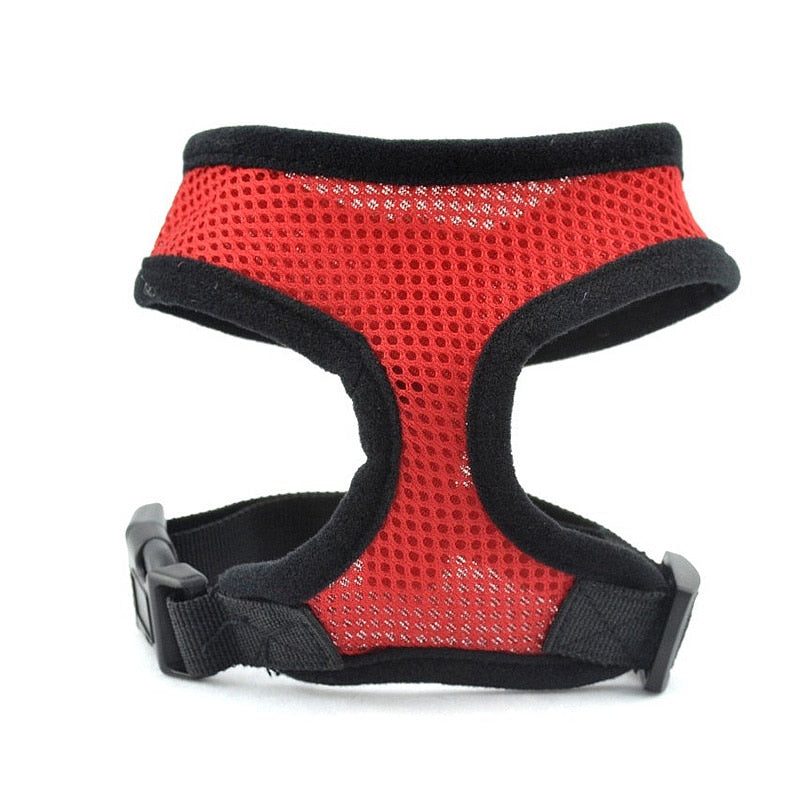 TEEK - Dog Mesh Harness Vest PET SUPPLIES theteekdotcom Red XS 