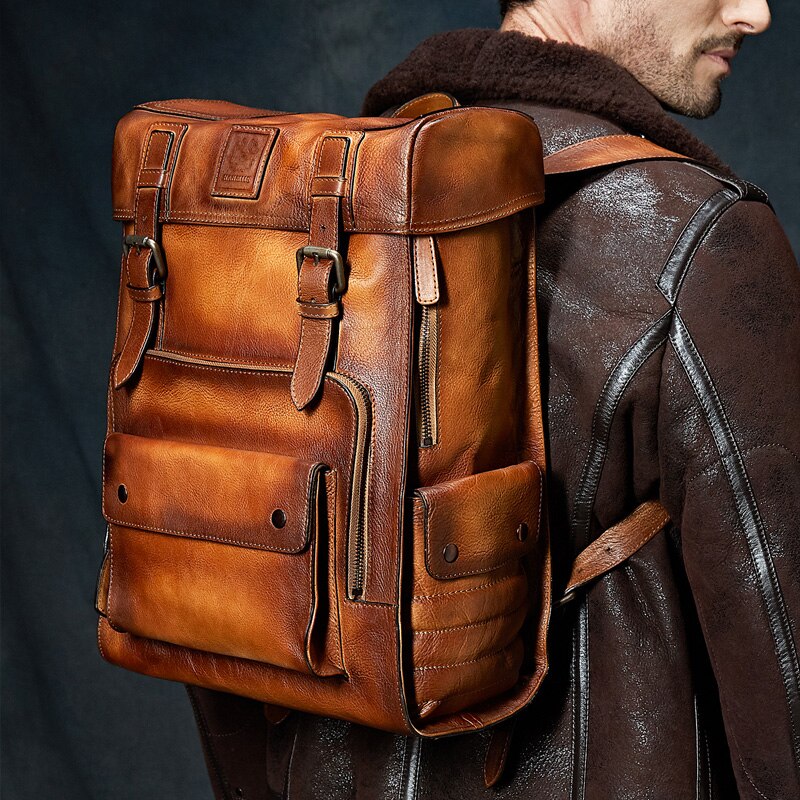 TEEK - Land of Leather Backpack Bag BAG theteekdotcom   