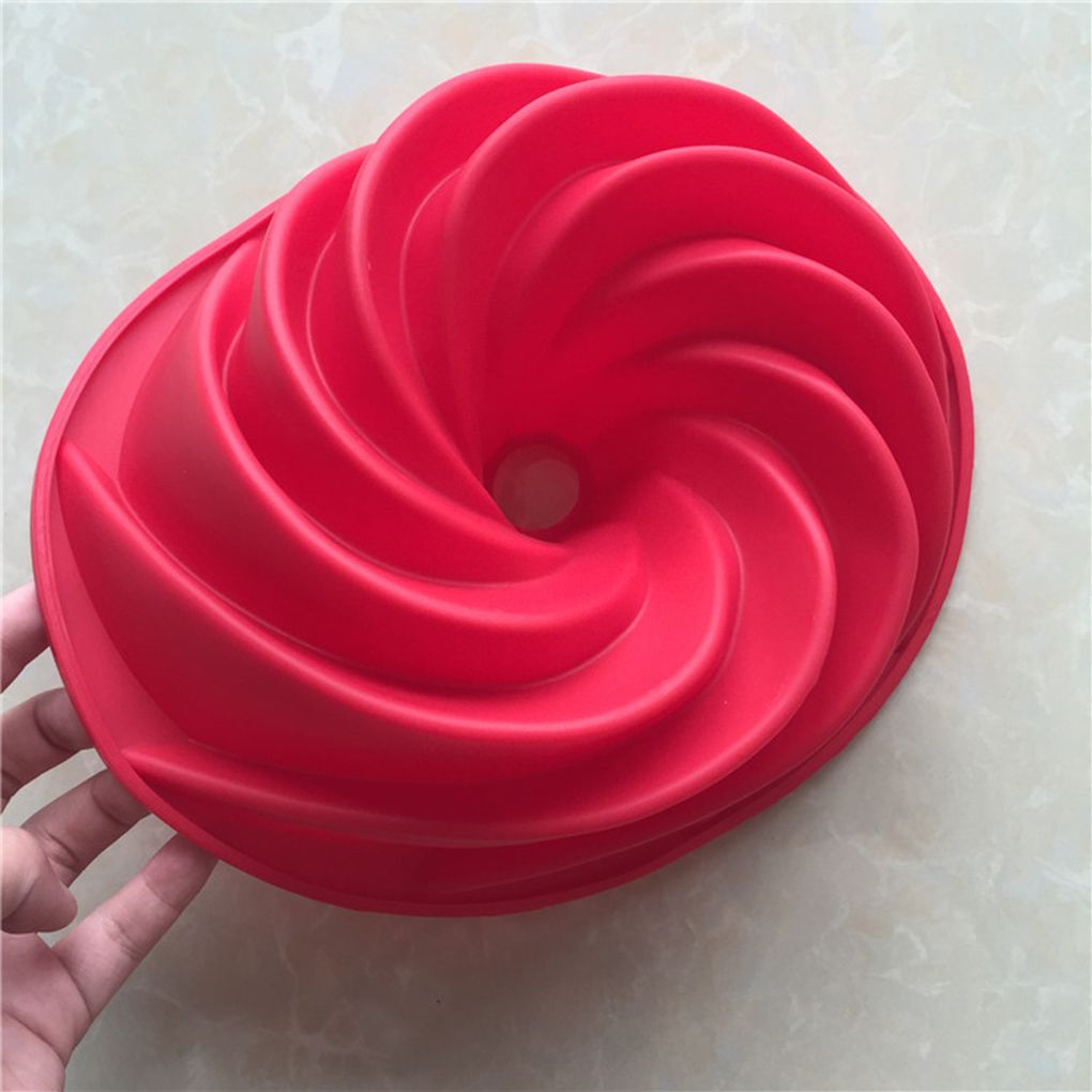 TEEK - Swirl Silicone Cake Mold Bakeware HOME DECOR theteekdotcom   