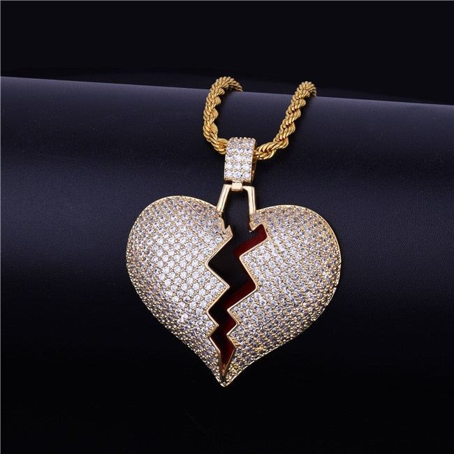 Nba youngboy heart on sale chain