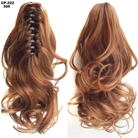 TEEK - Synth N Go Hair Extension Claw HAIR theteekdotcom 30 Wavy 14 inches 