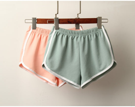 TEEK - Sport Shorts Candy Color Elastic Waist SHORTS theteekdotcom   