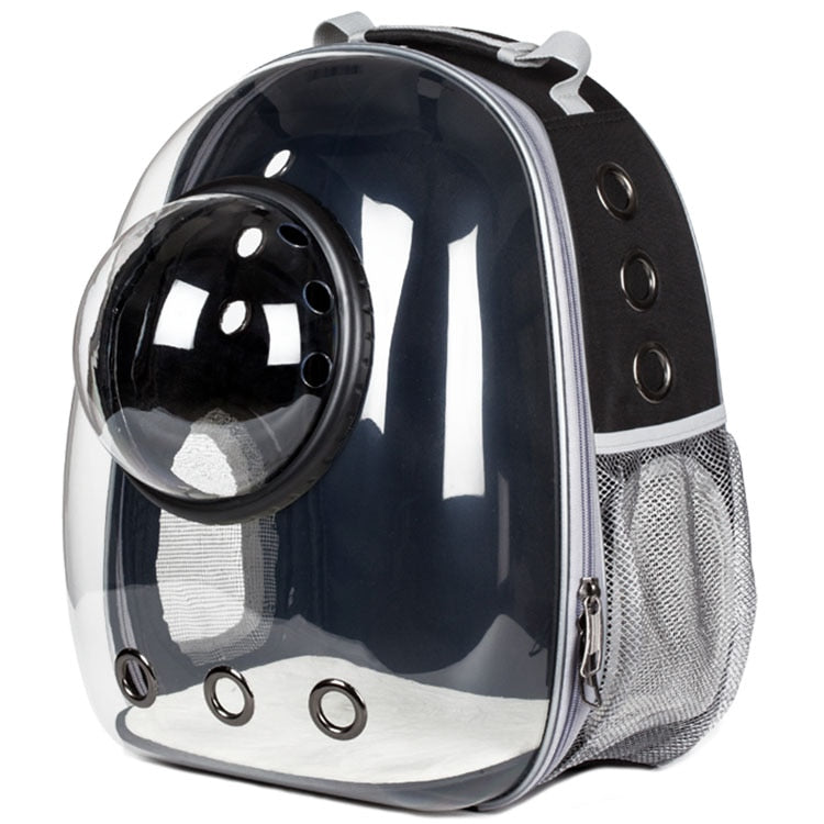 TEEK - Astro Bubble Cat Dog Carrier | Various Colors PET SUPPLIES theteekdotcom Black With Bubble M 