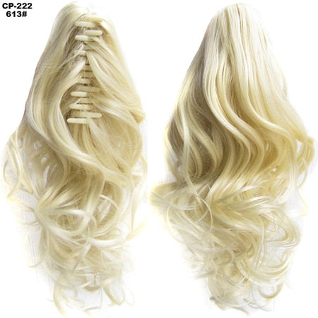TEEK - Synth N Go Hair Extension Claw HAIR theteekdotcom 613 Wavy 14 inches 