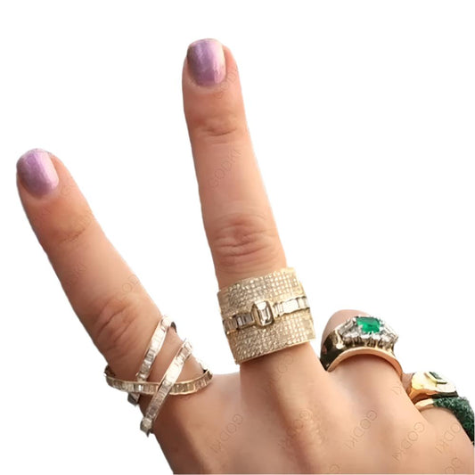 TEEK - Shine Stack Belt Rings JEWELRY theteekdotcom   