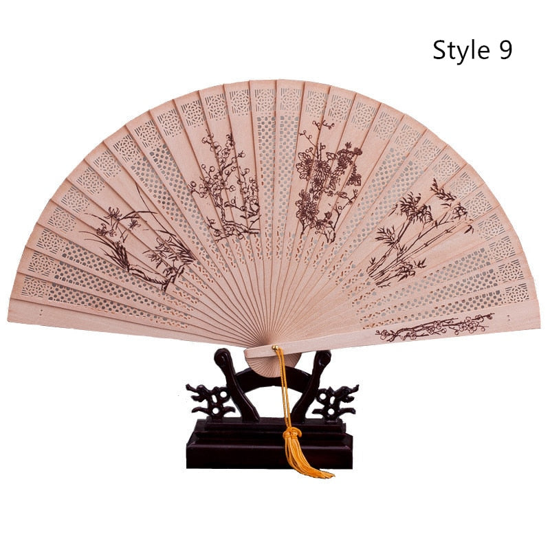 TEEK - The Prints Asian Folding Hand Fans FAN theteekdotcom 9  