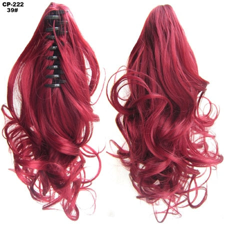 TEEK - Synth N Go Hair Extension Claw HAIR theteekdotcom 39 Wavy 14 inches 