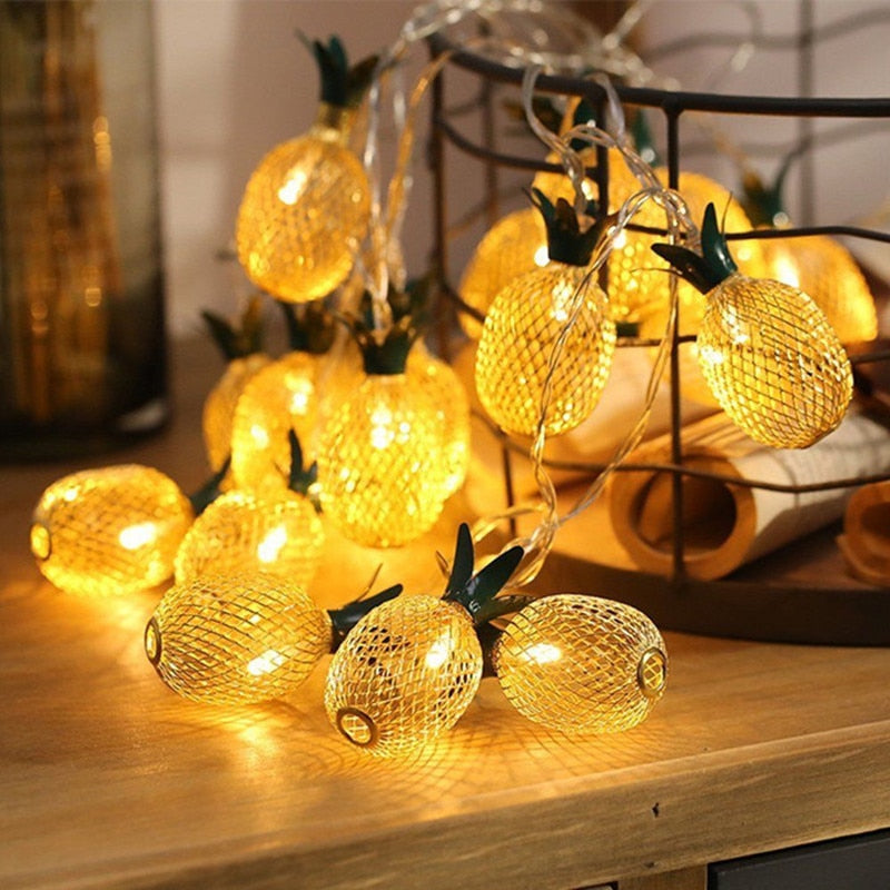 TEEK - Pineapple String Lights LIGHTS theteekdotcom   