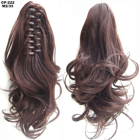 TEEK - Synth N Go Hair Extension Claw HAIR theteekdotcom M2-33 Wavy 14 inches 