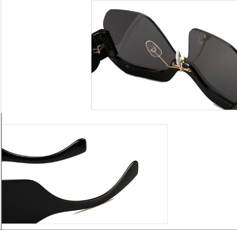 TEEK - Oversized Big Frame Fashionable Eyewear EYEGLASSES theteekdotcom   