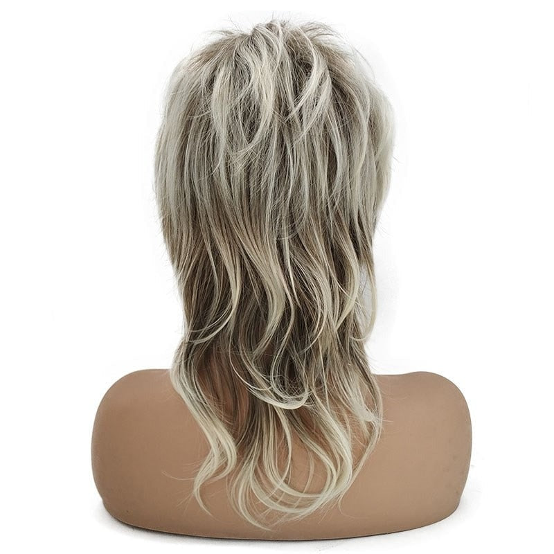 TEEK - Cascaddy Ombre Blonde Synth Wave Wig HAIR theteekdotcom   