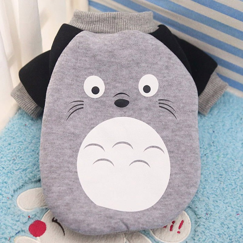 TEEK - Pet Pal Sweatshirt PET theteekdotcom Hoodie-Totoro XS 30 days approx.
