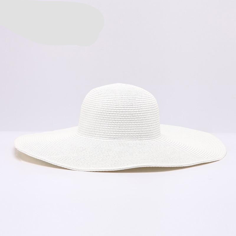 TEEK - Wide Brim Floppy Straw Hat HAT theteekdotcom 011 white  
