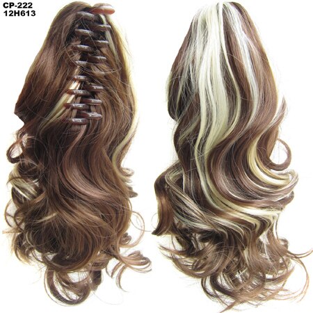 TEEK - Synth N Go Hair Extension Claw HAIR theteekdotcom 12H613 Wavy 14 inches 