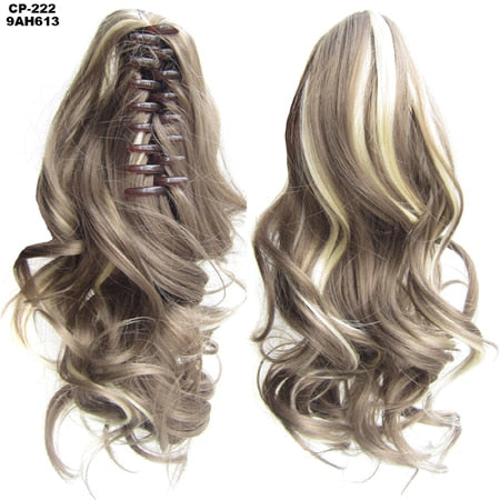 TEEK - Synth N Go Hair Extension Claw HAIR theteekdotcom 9AH613 Wavy 14 inches 