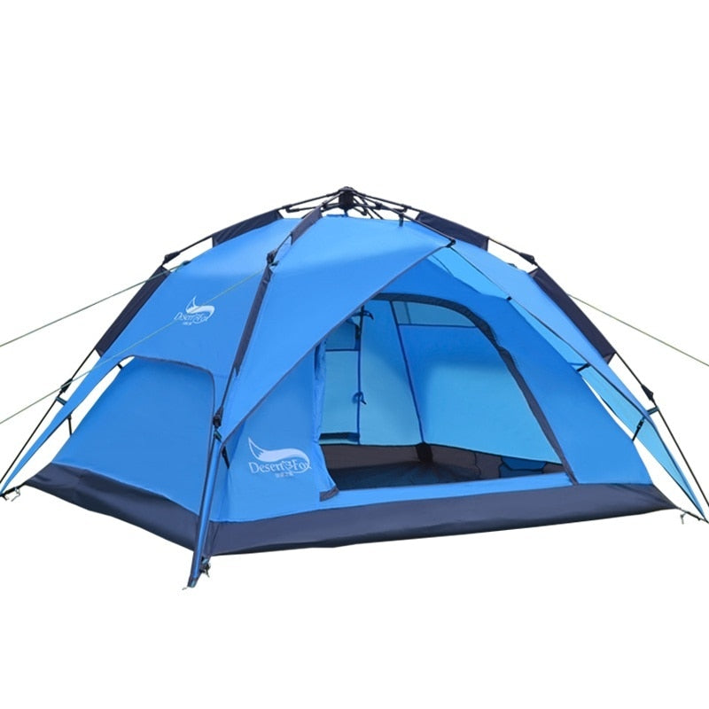 TEEK - Instant 3-4 Occupy Tent TENT theteekdotcom 2 way use Blue  