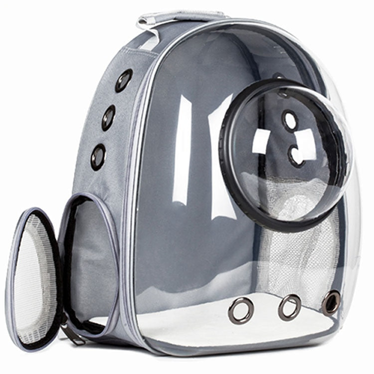 TEEK - Astro Bubble Cat Dog Carrier | Various Colors PET SUPPLIES theteekdotcom Gray With Bubble M 