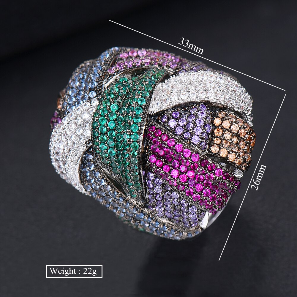 TEEK - Winding Cross CZ Jewelry Sets JEWELRY theteekdotcom   