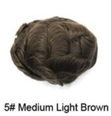 TEEK - Euro-Touch Invisible Knot Toupee HAIR theteekdotcom 8x10 6 inches free|100%|5#