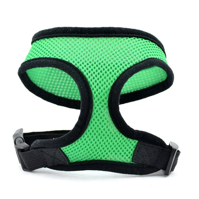 TEEK - Dog Mesh Harness Vest PET SUPPLIES theteekdotcom Green XS 