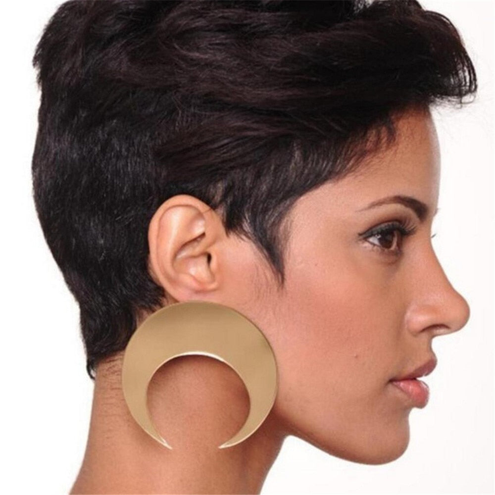 TEEK - Big Moon Acrylic Earrings JEWELRY theteekdotcom   