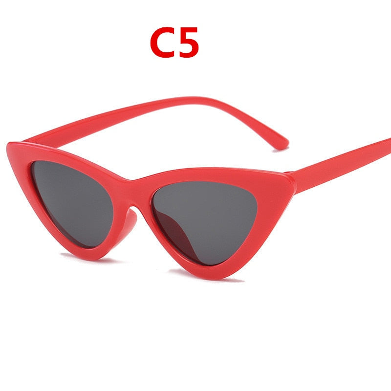 TEEK - Cateyed Sunglasses EYEGLASSES theteekdotcom C5 As shown 