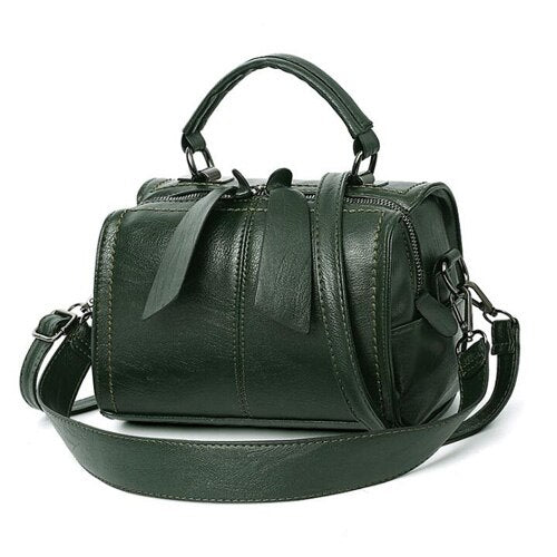 TEEK - Bow Barrel Bag BAG theteekdotcom green 8.66inx6.30inx5.12in 
