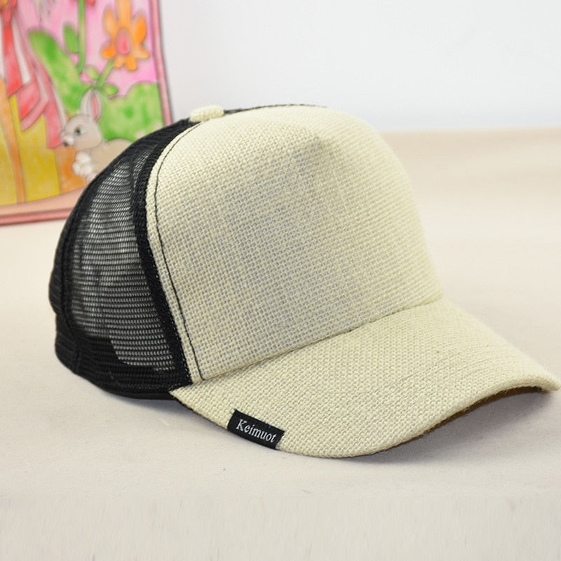 TEEK - Rear Mesh Snapback Hats HAT theteekdotcom white  