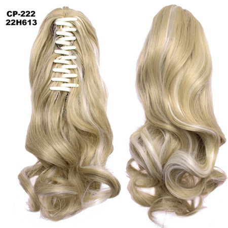 TEEK - Synth N Go Hair Extension Claw HAIR theteekdotcom 22H613 Wavy 14 inches 