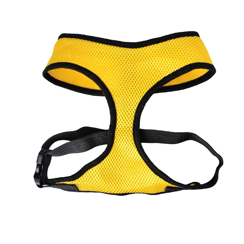 TEEK - Dog Mesh Harness Vest PET SUPPLIES theteekdotcom Yellow XS 