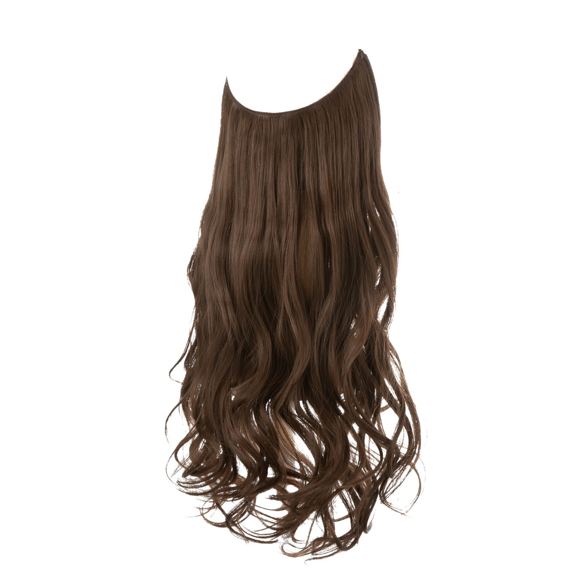 TEEK - Invisible Synth No Clip No Comb Wave Hair Extensions | Dark Varieties HAIR theteekdotcom Medium Ash Brown 14inches 