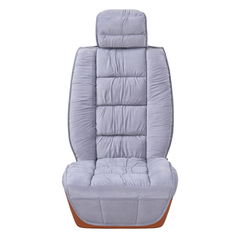 TEEK - Plush Such Car Seat Covers AUTO ACCESSORIES theteekdotcom gray  