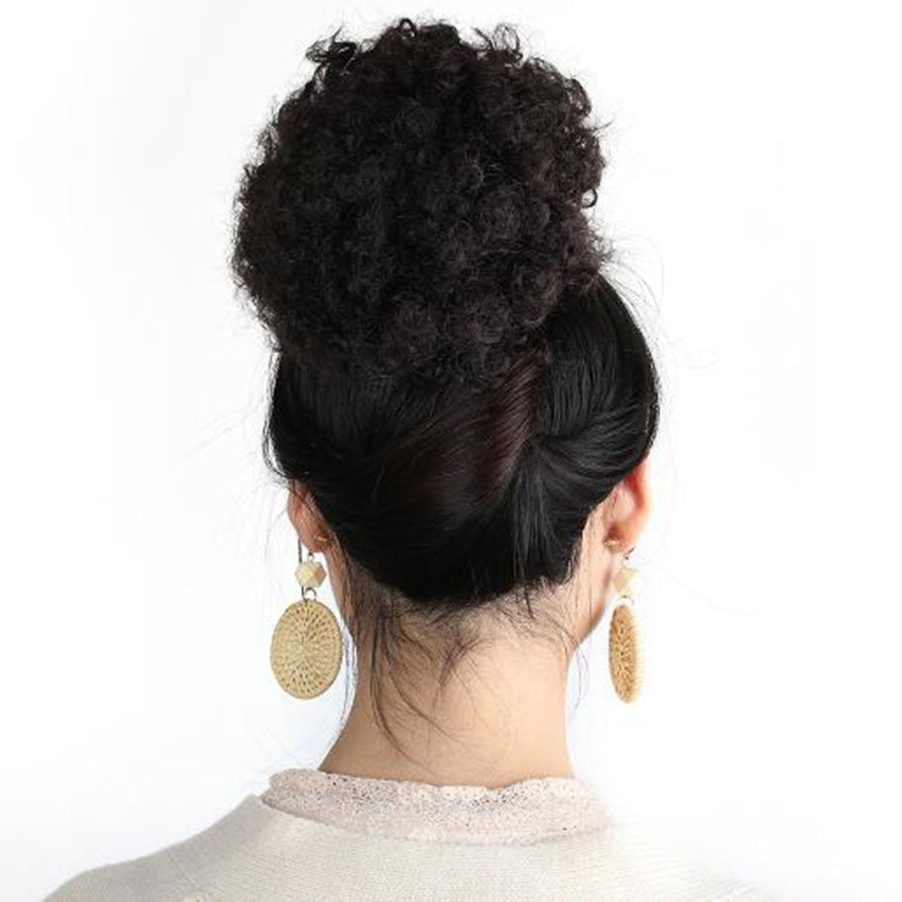TEEK - Short Afro Puff Synthetic Ponytail Hairpiece HAIR theteekdotcom   