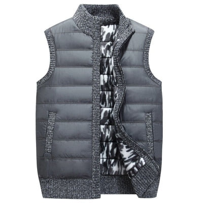 TEEK - Knit Calm Vest JACKET theteekdotcom Dark Grey M 