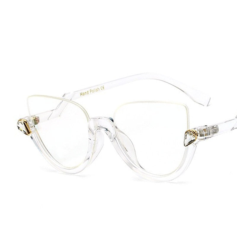 TEEK - Fashion Diamond Cat Eyeglasses EYEGLASSES theteekdotcom   