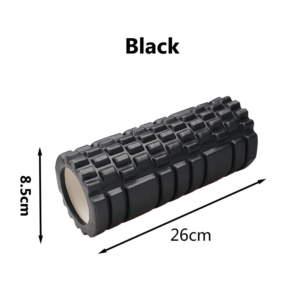 TEEK - Column Fitness Foam Roller EXERCISE EQUIPMENT theteekdotcom dark 10.24x3.35in  