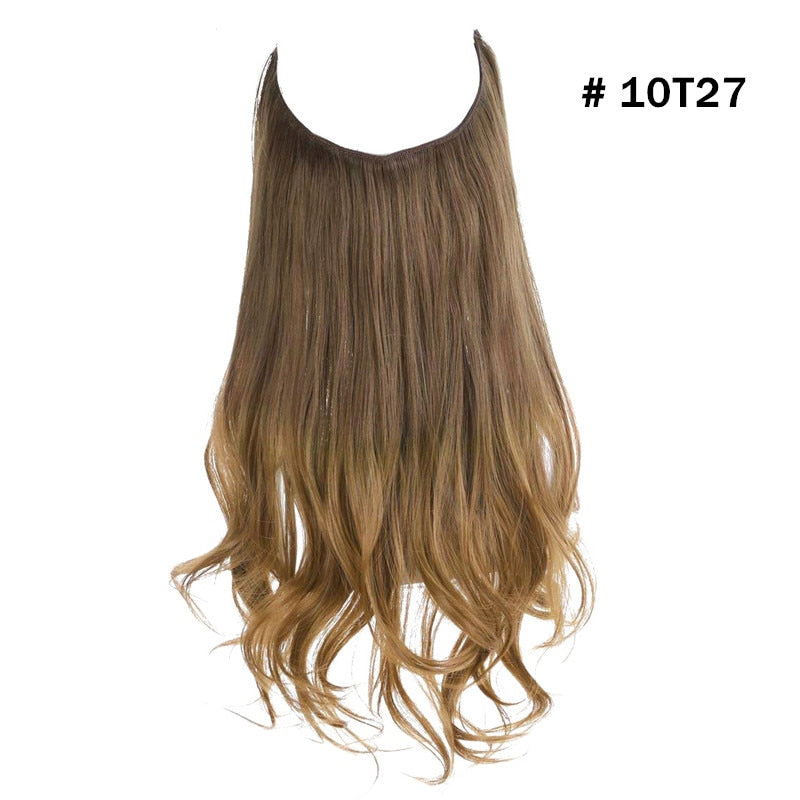 TEEK - Invisible Synth No Clip No Comb Wave Hair Extensions | Dark Varieties HAIR theteekdotcom 10T27 14inches 