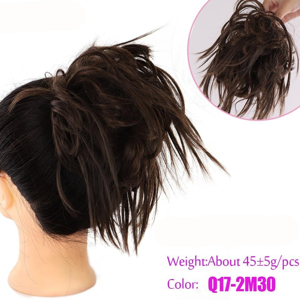 TEEK -Messy Straight Donut Hair Bow HAIR theteekdotcom 2m30 1  