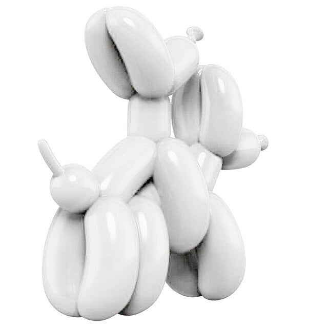 TEEK - Humpday Dog Play Statues HOME DECOR theteekdotcom White  