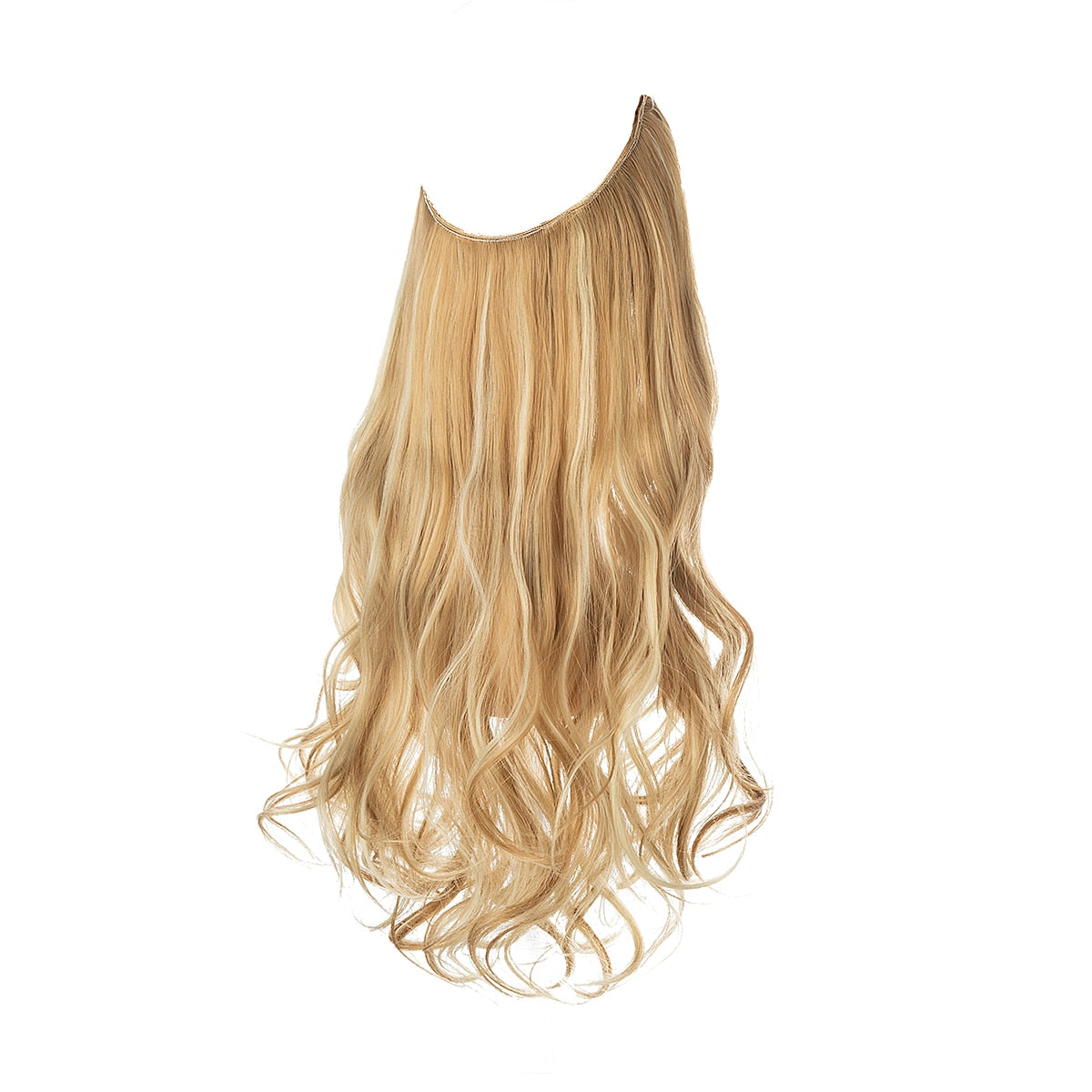 TEEK - Invisible Synth No Clip No Comb Wave Hair Extensions | Blonde Shades HAIR theteekdotcom Golden Beach Blonde 14inches 20-22 days