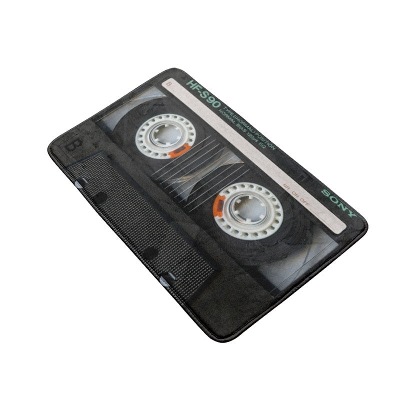 TEEK - Cassette Music Tape Floor Mats HOME DECOR theteekdotcom   
