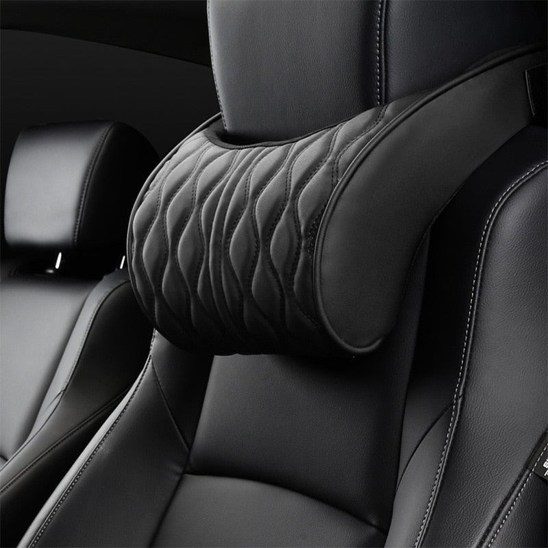 TEEK - Car Neck Lumbar Support Cushions AUTO ACCESSORIES theteekdotcom 1 neck pillow black  